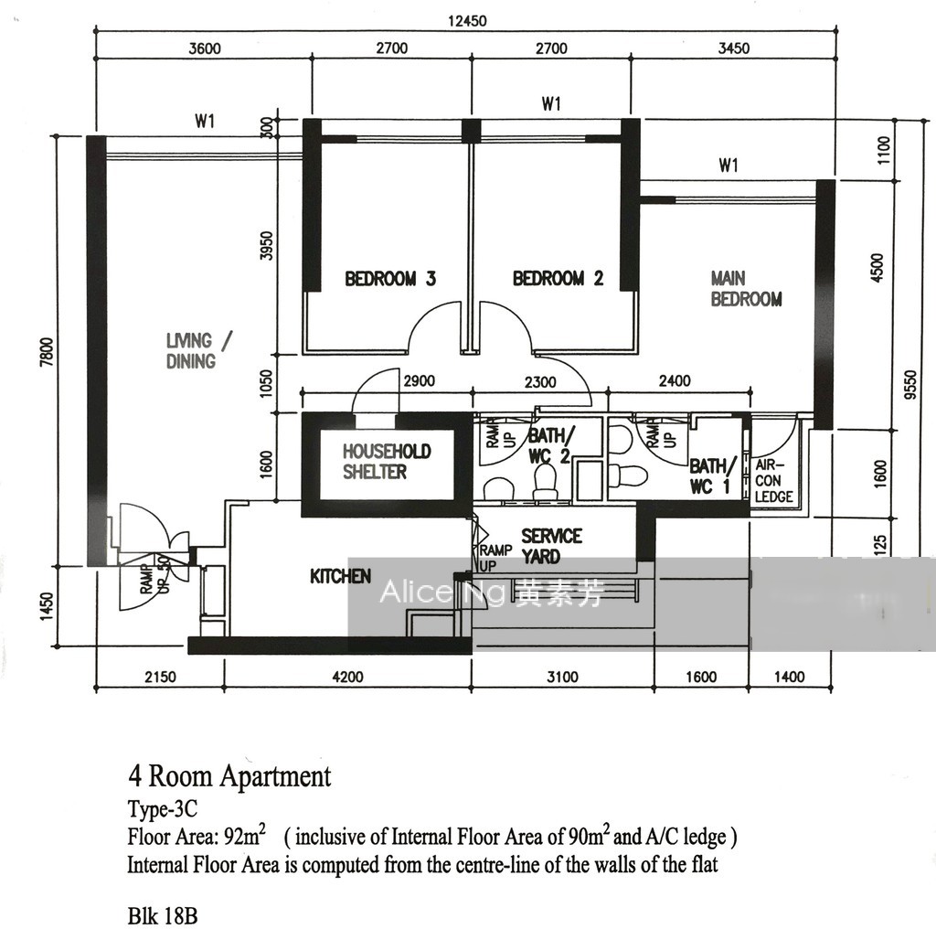 Blk 18B Holland Drive (Queenstown), HDB 4 Rooms #199700112